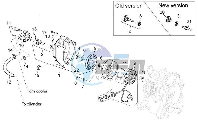 Cdi magneto assy