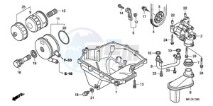 CBR1000RRA UK - (E / MKH) drawing OIL PAN/OIL PUMP