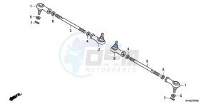 TRX420FMA Europe Direct - (ED / 4WD) drawing TIE ROD