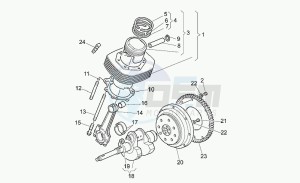 California 1100 Stone Special Sport drawing Drive shaft