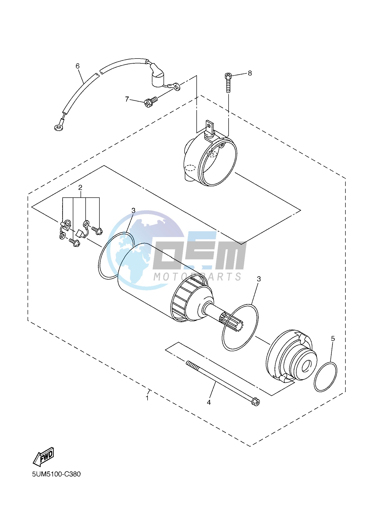 STARTING MOTOR