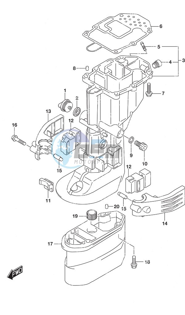 Drive Shaft Housing