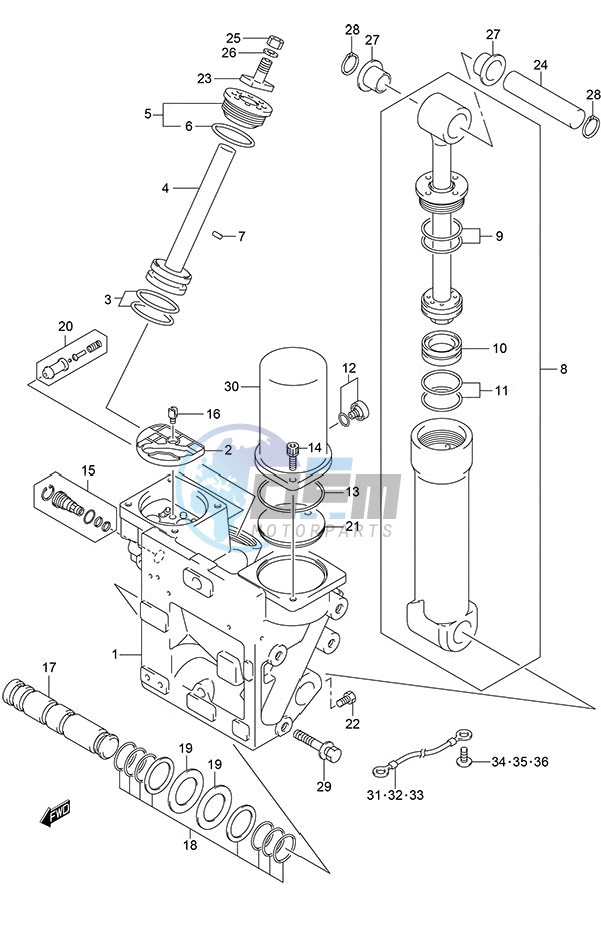 Trim Cylinder