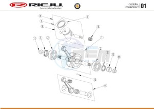 BYE-BIKE-WHITE drawing CRANKSHAFT