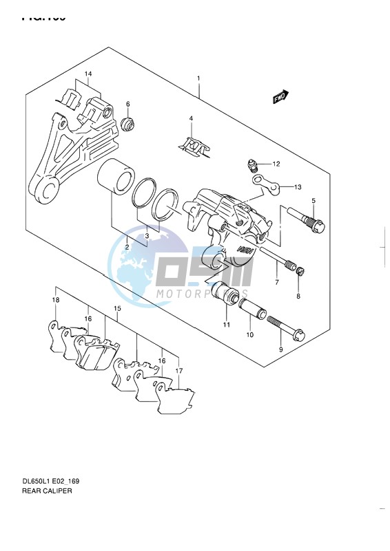 REAR CALIPER