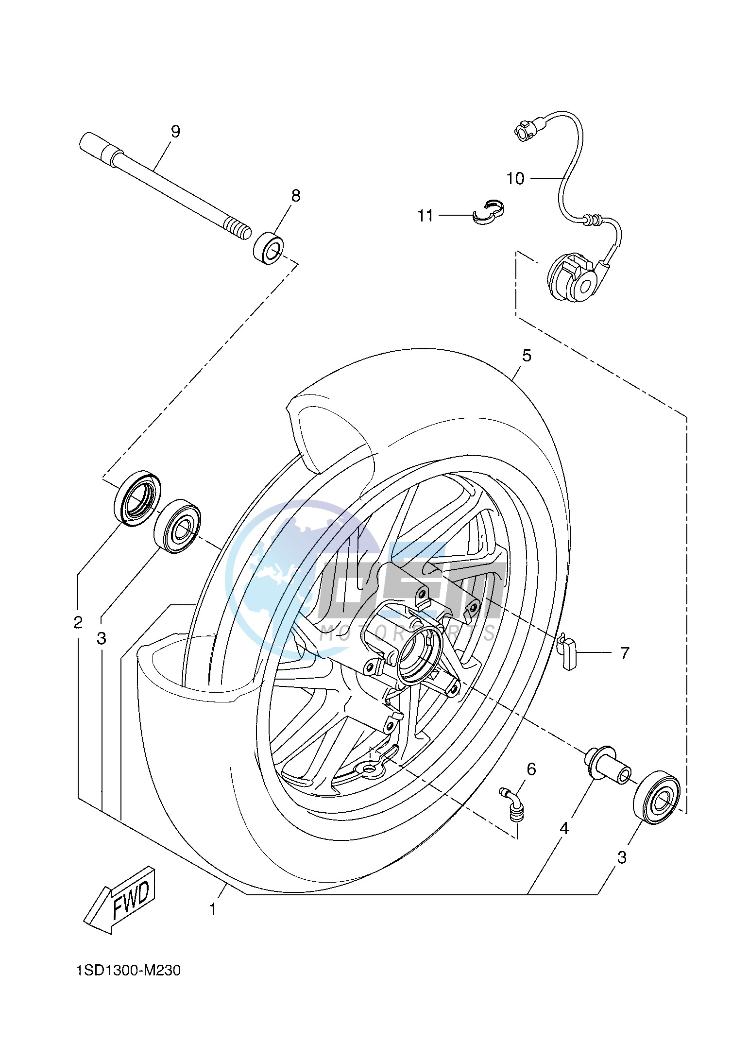 FRONT WHEEL