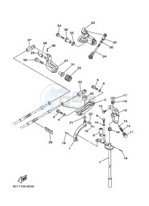 T60TLR drawing THROTTLE-CONTROL