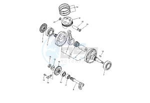 WR F 250 drawing CRANKSHAFT - PISTON