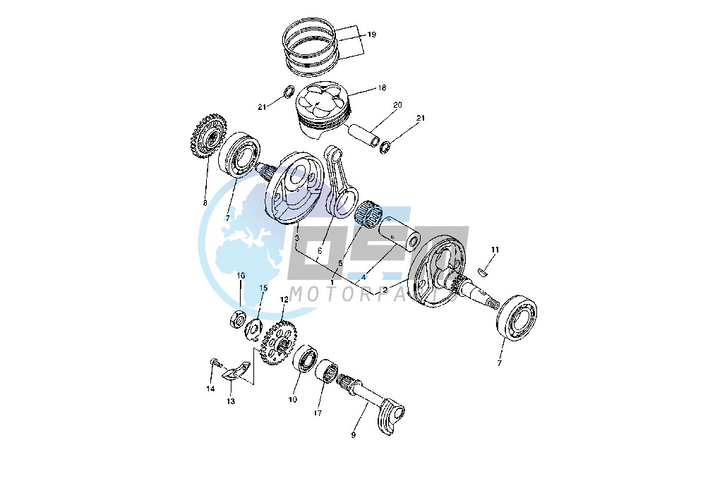 CRANKSHAFT - PISTON