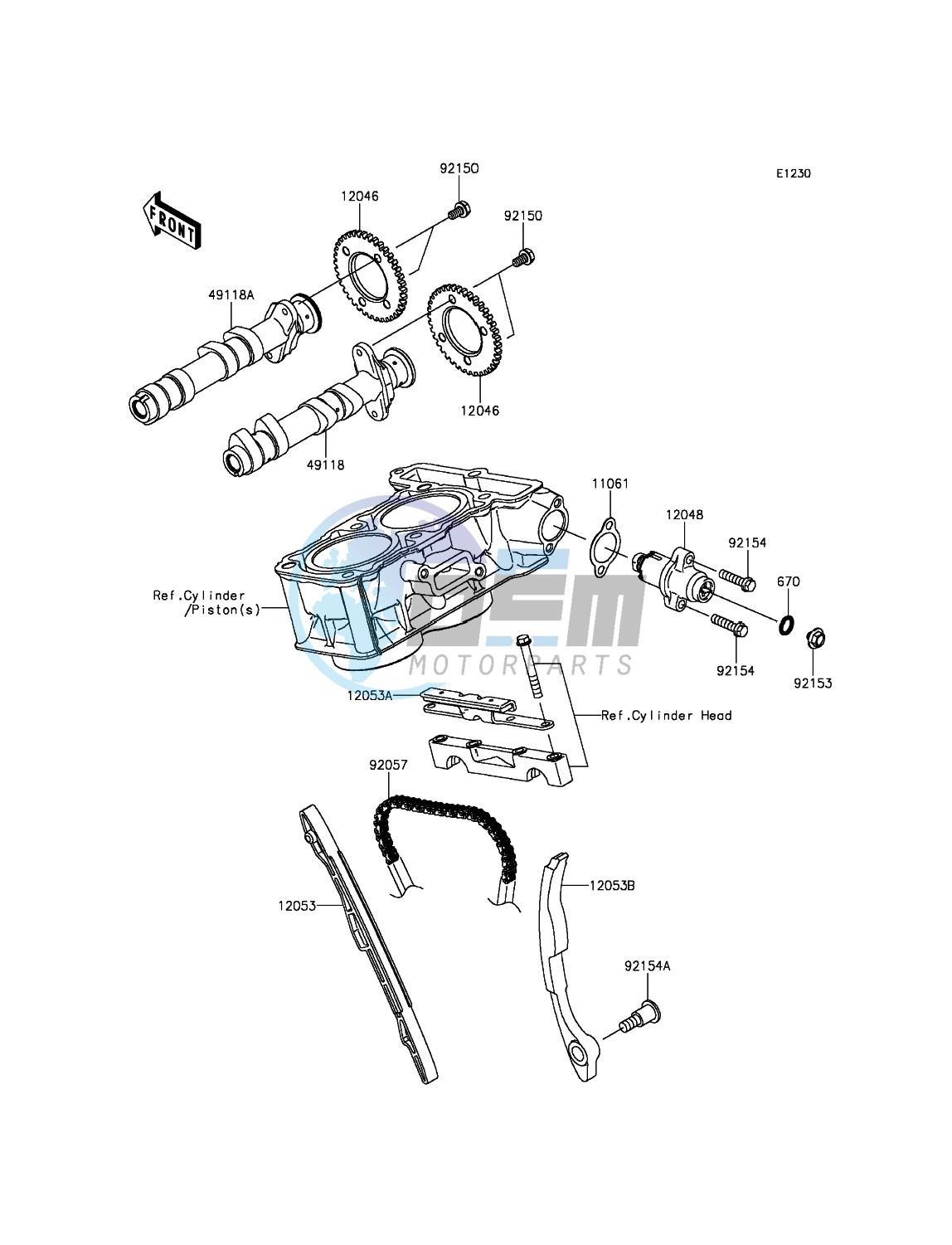 Camshaft(s)/Tensioner