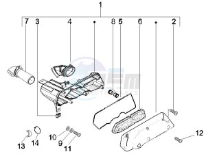 Runner 50 SP drawing Air filter