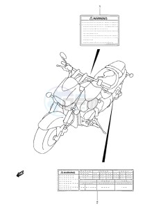 VZ800L1 drawing LABEL (VZ800UEL1 E19)