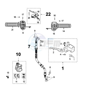 VCLIC EVP2 drawing BRAKE SYSTEM - BRAKE DISC D160