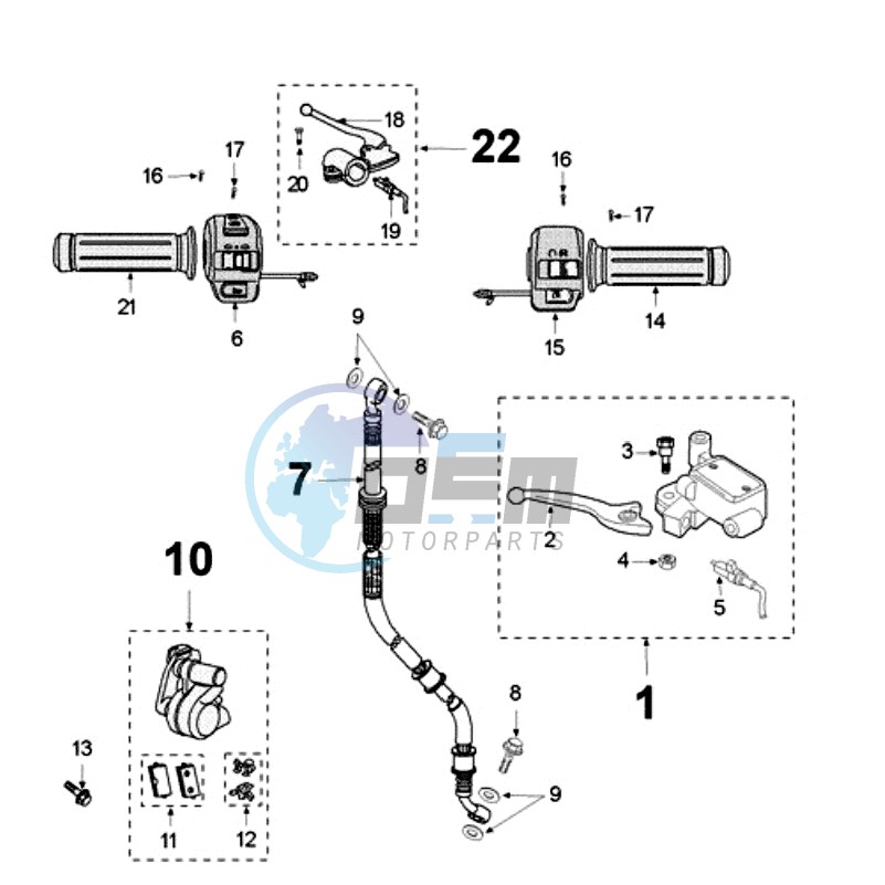 BRAKE SYSTEM - BRAKE DISC D160