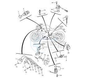 XJ6-N SP 600 drawing ELECTRICAL 1