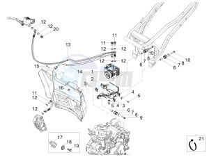 RS 125 RS 4T E4 ABS (EMEA) drawing ABS Brake system