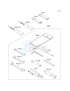 JT 1200 D [STX-12F] (D6F-D7F) D7F drawing OWNERS TOOLS