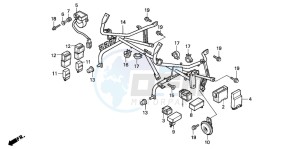 ST1100A drawing COWL STAY (ST1100)