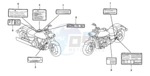 VTX1800C1 drawing CAUTION LABEL