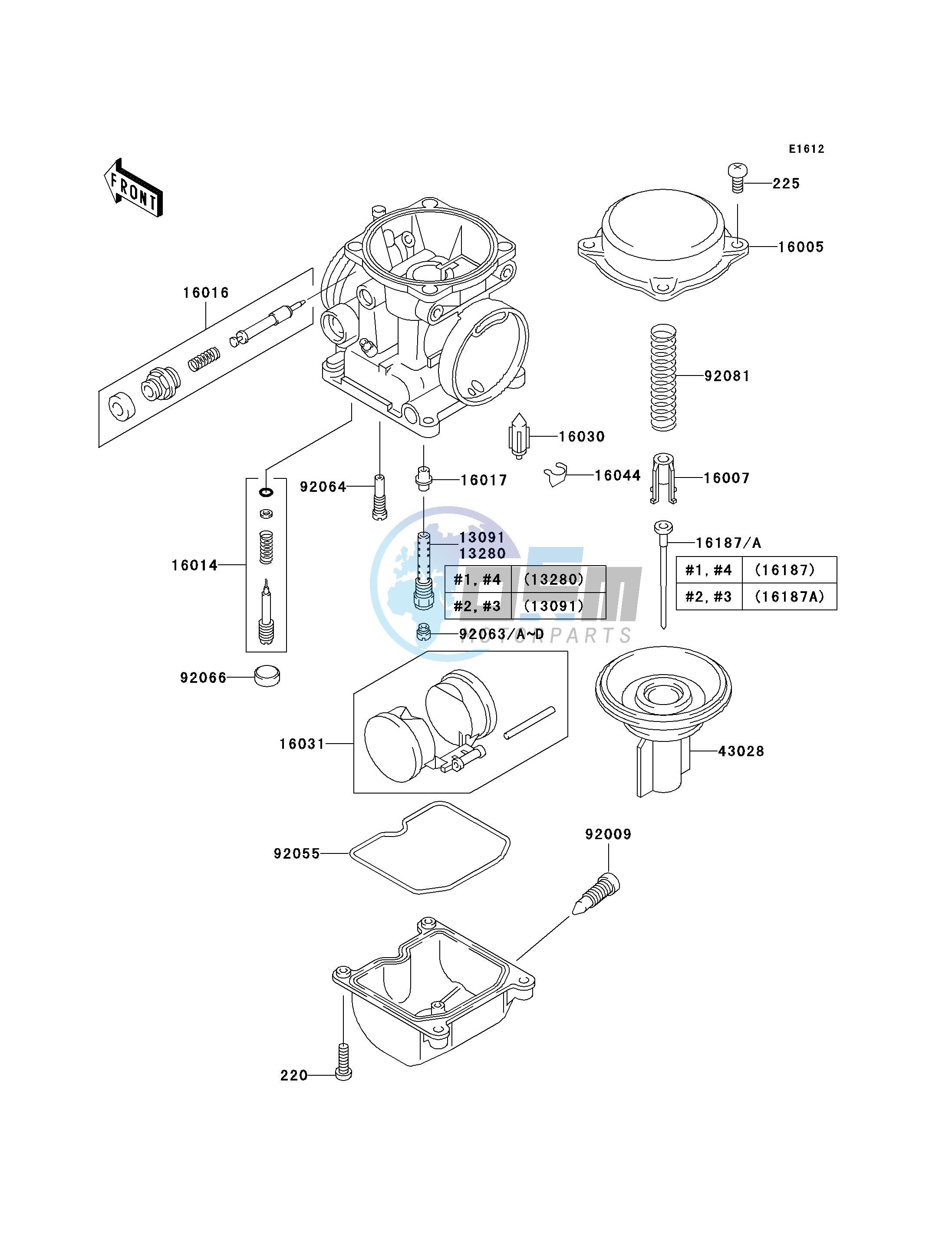 CARBURETOR PARTS