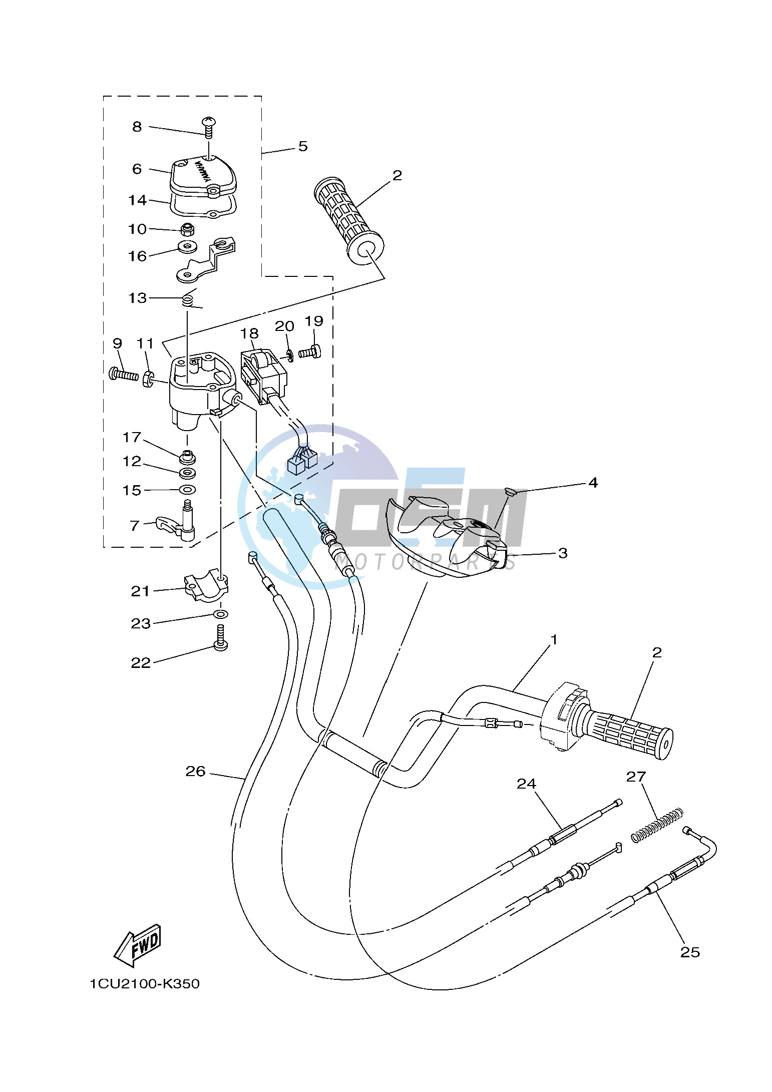 STEERING HANDLE & CABLE