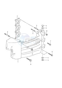 DF 40 drawing Inlet Manifold