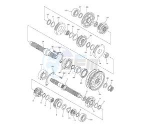 XVS A MIDNIGHT STAR 950 drawing TRANSMISSION