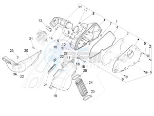 SPRINT 150 4T 3V IGET ABS-NOABS E2-E3-E4 (APAC) drawing Air filter