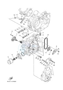 YFM700FWB KODIAK 700 KODIAK 700 HUNTER (B16N) drawing OIL PUMP