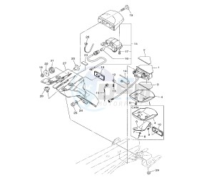 WR F 450 drawing TAILLIGHT