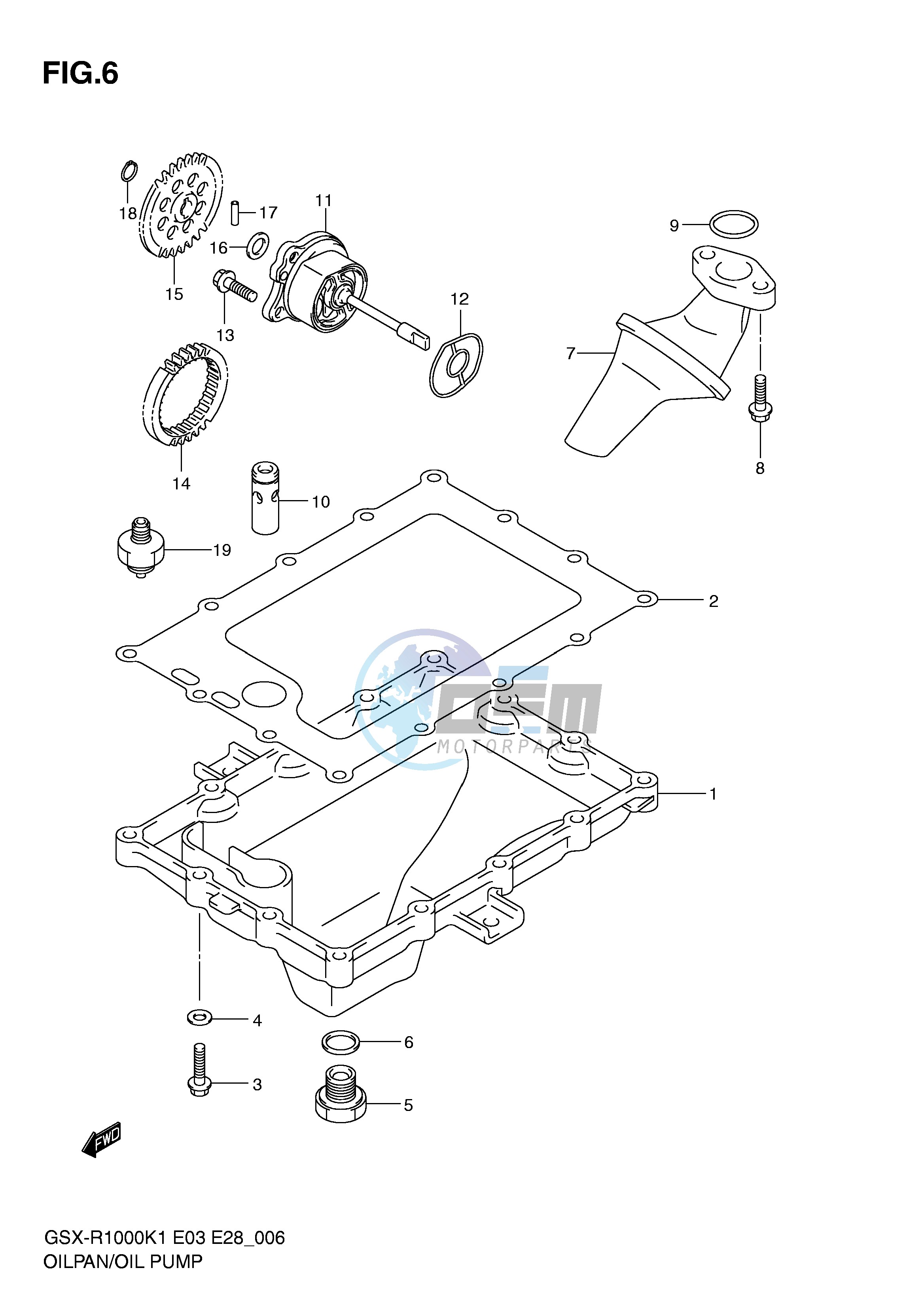 OIL PAN - OIL PUMP