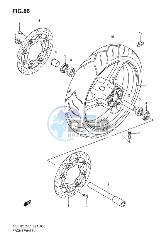 FRONT WHEEL