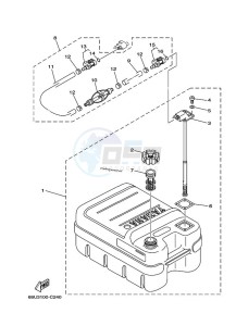 F20BEHL drawing FUEL-TANK-2