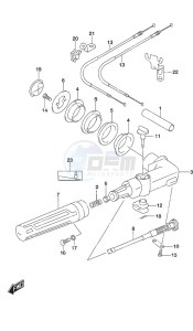 DF 6A drawing Tiller Handle