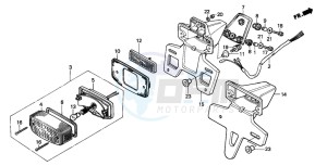 XL185S drawing TAILLIGHT