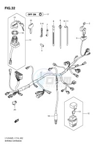 LT-Z400 (E19) drawing WIRING HARNESS (LT-Z400ZL1 E19)