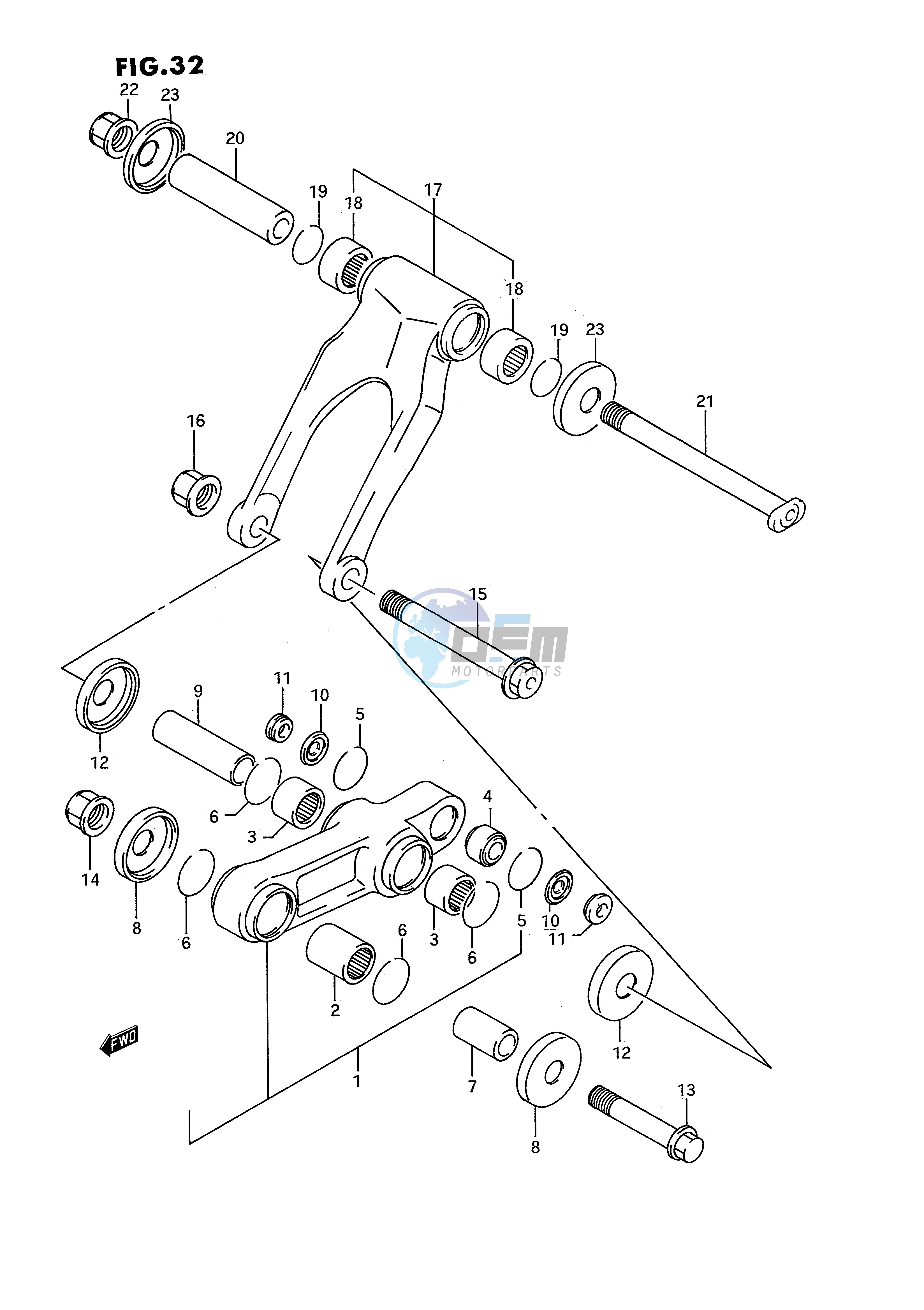 CUSHION LEVER (MODEL N)