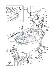 LF300TXRH drawing BOTTOM-COVER-2