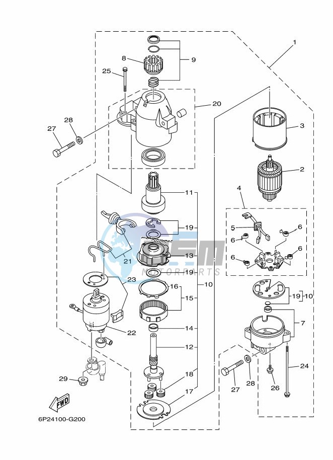 STARTER-MOTOR