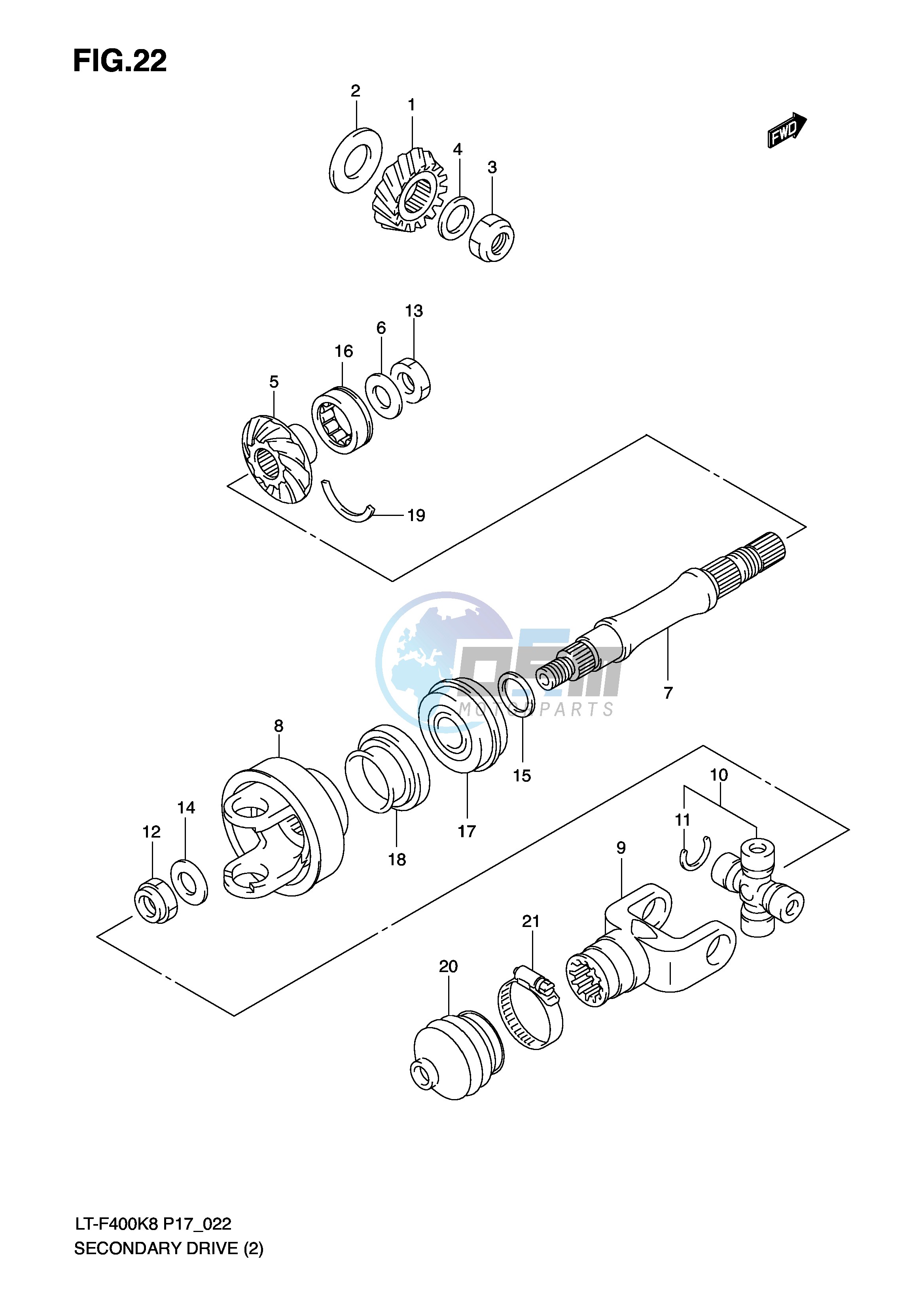 SECONDARY DRIVE (P24)