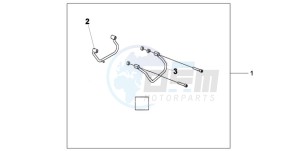 VT750C9 E / KMH drawing CH S/B SUPPORT