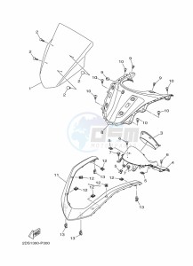 XC115F  (BL77) drawing HEADLIGHT