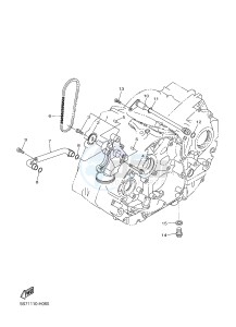 XVS950A (26P6) drawing OIL PUMP