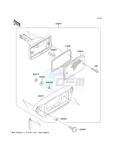 KEF 300 A [LAKOTA 300] (A6) [LAKOTA 300] drawing TAILLIGHT-- S- -