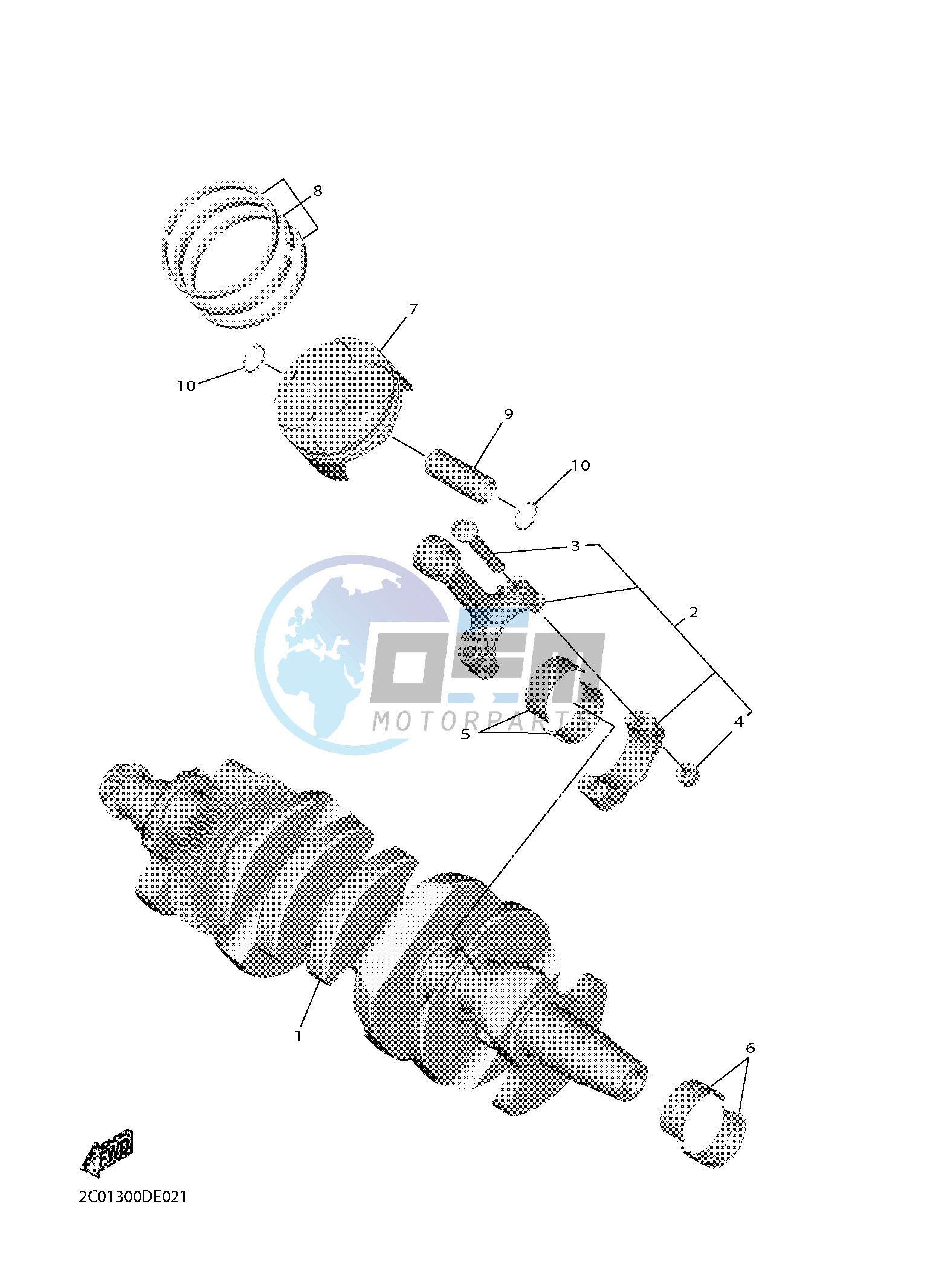 CRANKSHAFT & PISTON