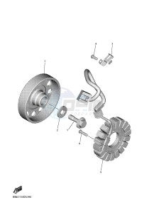 YZF-R6 YZFR6HC 600 YZF-R6 (BN61 BN62) drawing GENERATOR