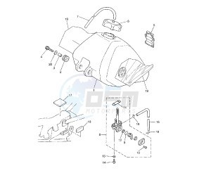 PW 80 drawing FUEL TANK