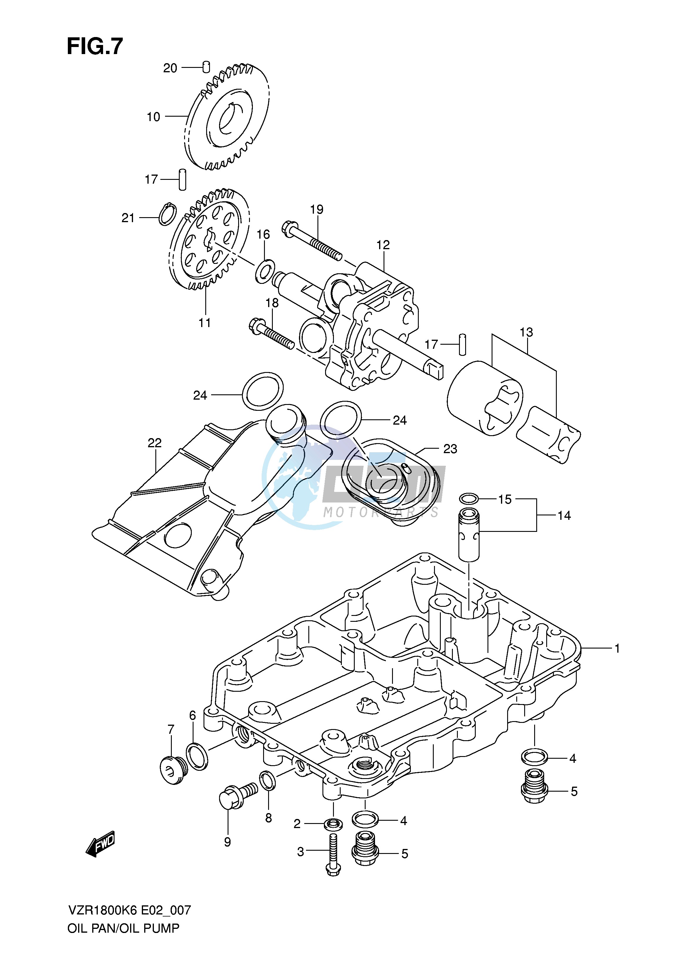 OIL PAN - OIL PUMP