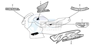 VFR800FI drawing MARK (1)