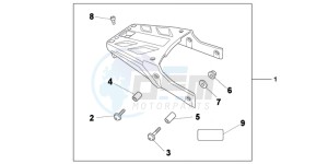 NC700SDD NC700S Dual Cluth ABS 2ED drawing KIT  RR CARRIER